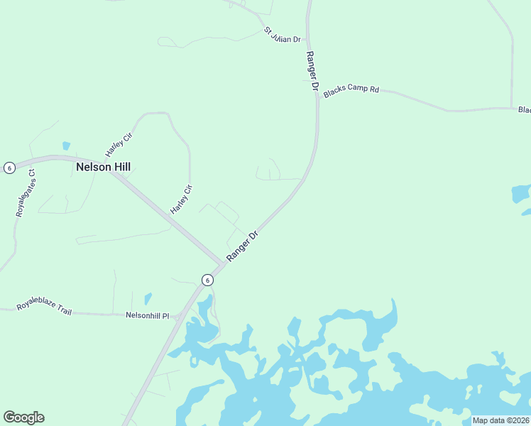 map of restaurants, bars, coffee shops, grocery stores, and more near 337 Honey Hush Road in Cross