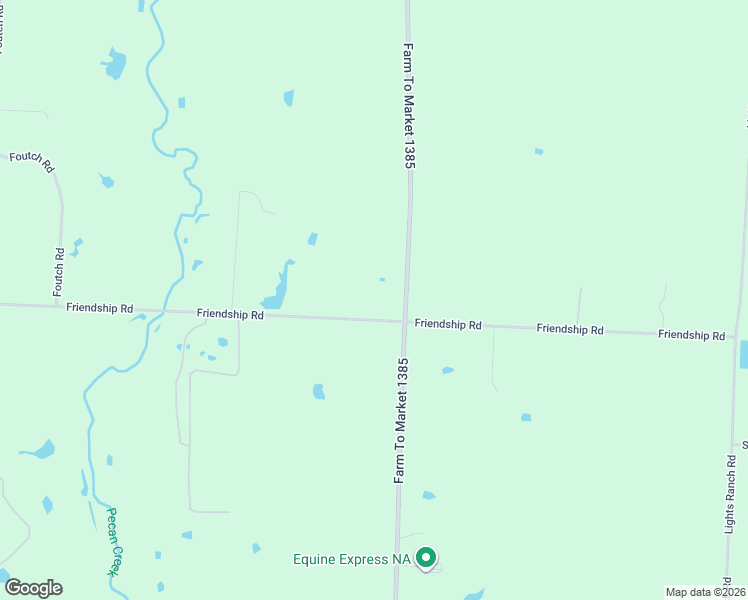 map of restaurants, bars, coffee shops, grocery stores, and more near 13507 Friendship Road in Pilot Point