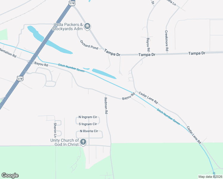 map of restaurants, bars, coffee shops, grocery stores, and more near 210 Bayou Road in Greenville