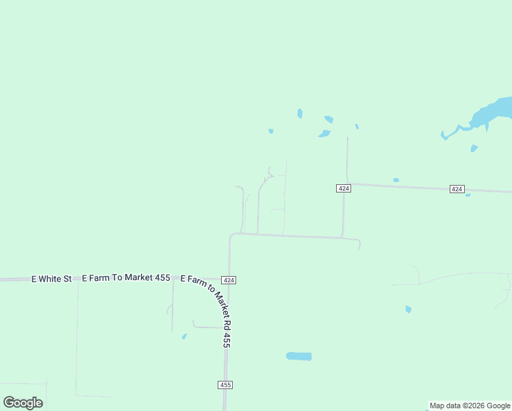 map of restaurants, bars, coffee shops, grocery stores, and more near 3957 County Road 424 in Anna