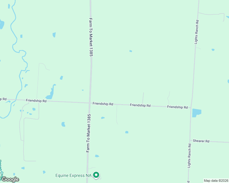 map of restaurants, bars, coffee shops, grocery stores, and more near 13791 Friendship Road in Pilot Point