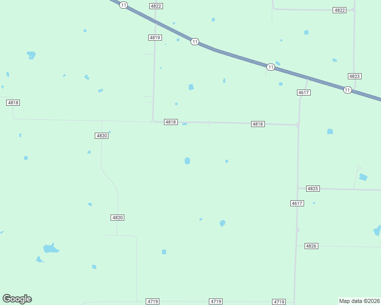 map of restaurants, bars, coffee shops, grocery stores, and more near 1753 County Road 4818 in Wolfe City
