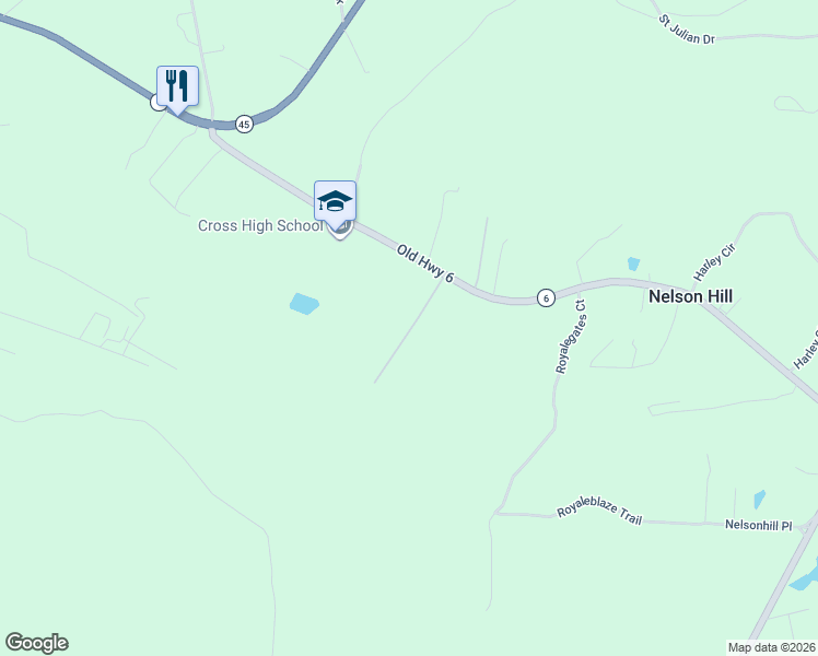 map of restaurants, bars, coffee shops, grocery stores, and more near in Nelson Hill