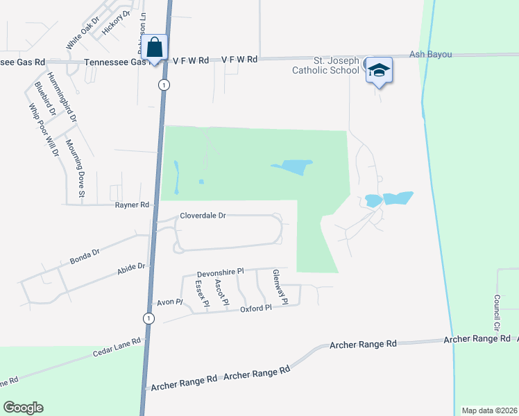 map of restaurants, bars, coffee shops, grocery stores, and more near 1101-1109 Cloverdale Dr in Greenville