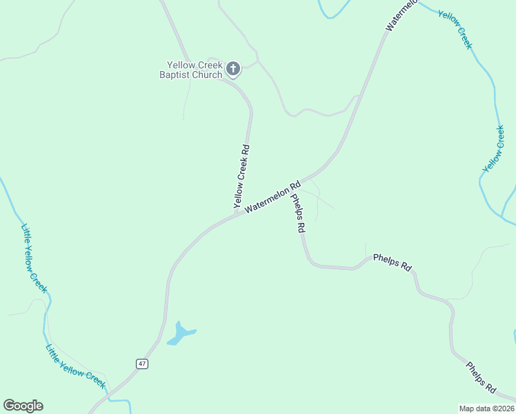 map of restaurants, bars, coffee shops, grocery stores, and more near 14689 Watermelon Road in Tuscaloosa