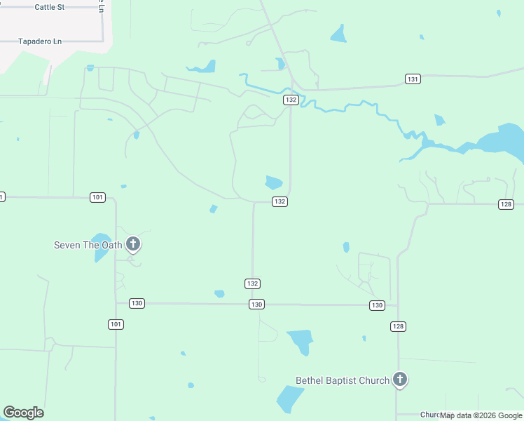 map of restaurants, bars, coffee shops, grocery stores, and more near 9000 County Road 132 in Celina