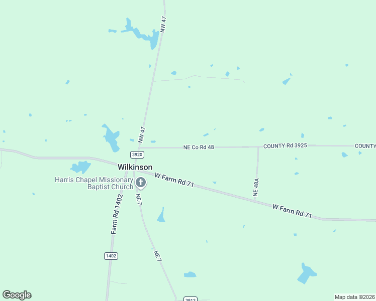 map of restaurants, bars, coffee shops, grocery stores, and more near 285 COUNTY Road 3925 in Mount Pleasant