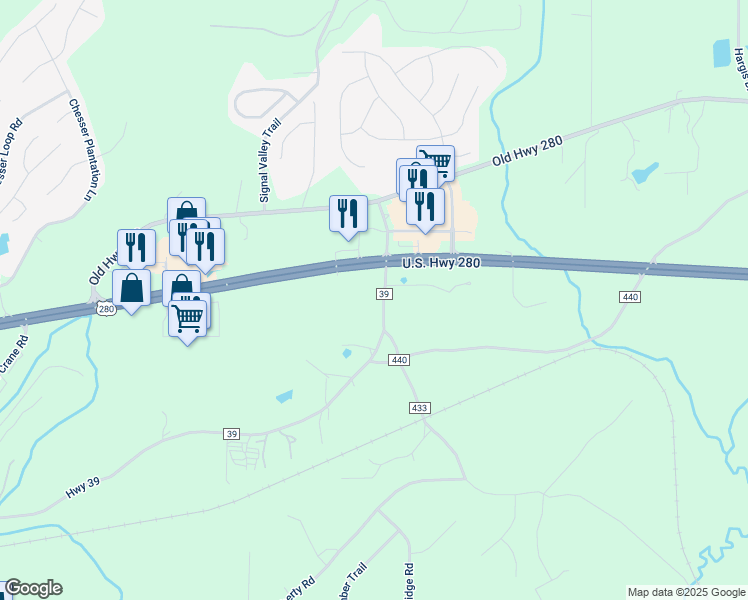 map of restaurants, bars, coffee shops, grocery stores, and more near 252 County Road 39 in Chelsea