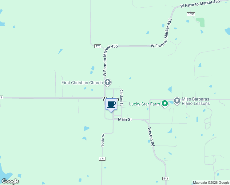 map of restaurants, bars, coffee shops, grocery stores, and more near 112 North Street in Weston