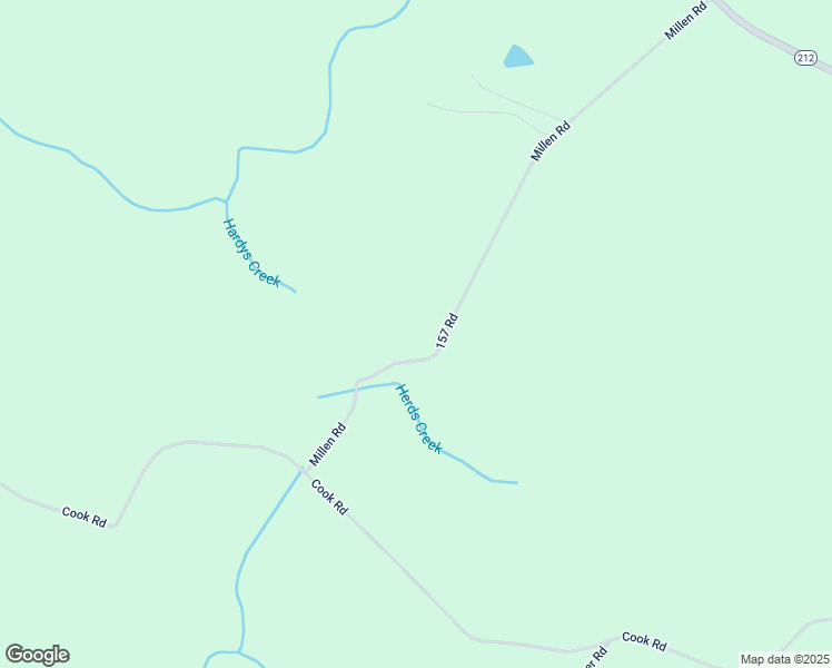 map of restaurants, bars, coffee shops, grocery stores, and more near 733 Millen Road in Monticello
