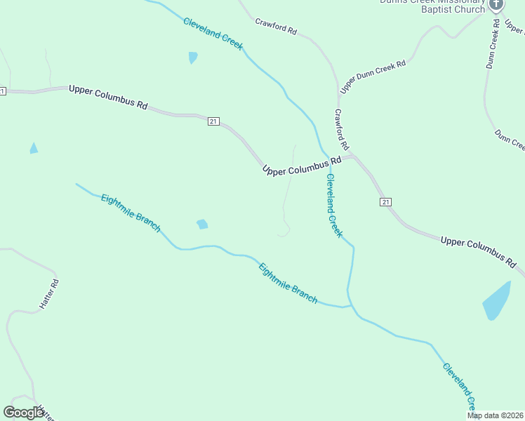 map of restaurants, bars, coffee shops, grocery stores, and more near 18062 Upper Columbus Road in Gordo