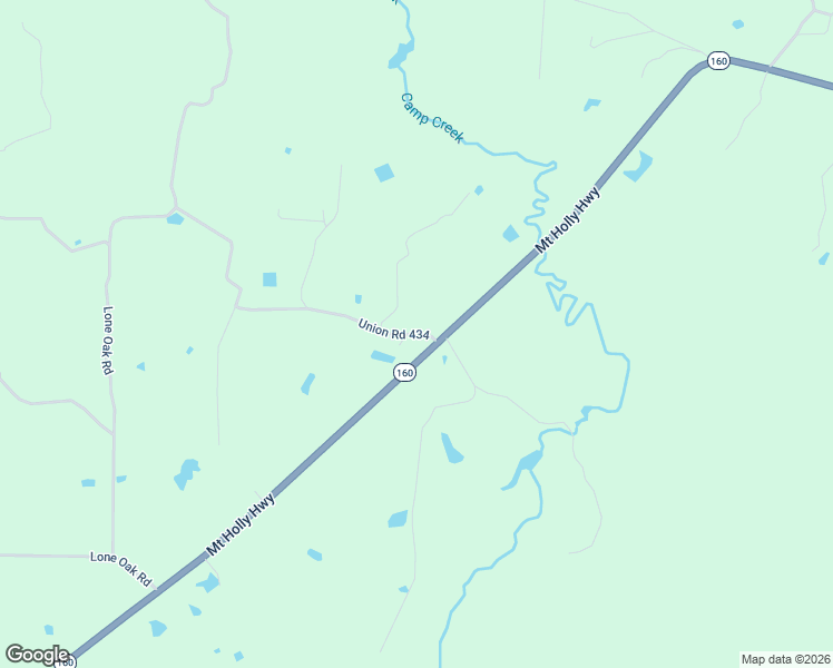 map of restaurants, bars, coffee shops, grocery stores, and more near 169 Union Road 434 in Smackover
