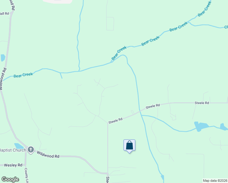 map of restaurants, bars, coffee shops, grocery stores, and more near 136 Honey Bear Drive in Griffin