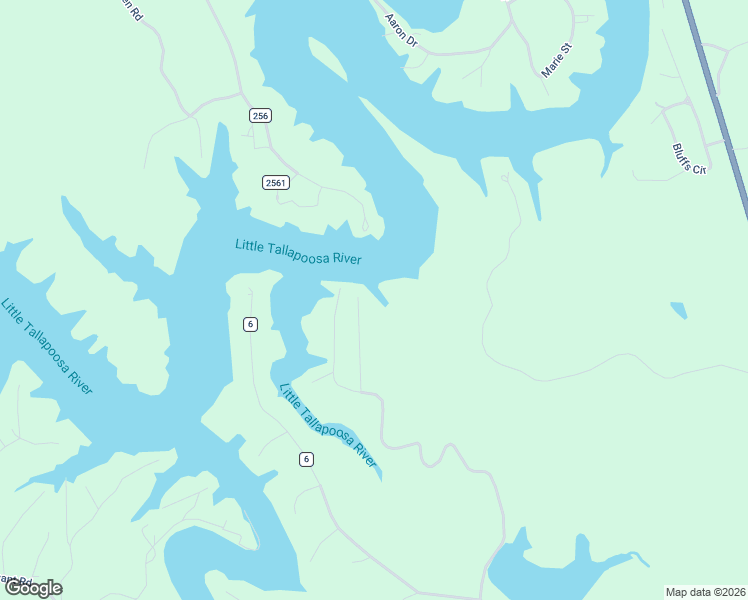 map of restaurants, bars, coffee shops, grocery stores, and more near in Wedowee