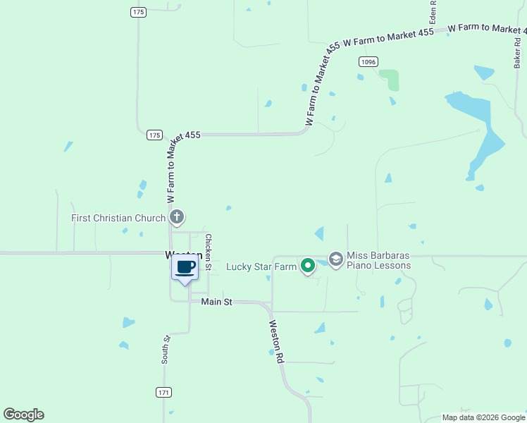 map of restaurants, bars, coffee shops, grocery stores, and more near in Weston