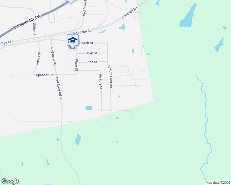 map of restaurants, bars, coffee shops, grocery stores, and more near 309 Cotton Ford Road in Maud