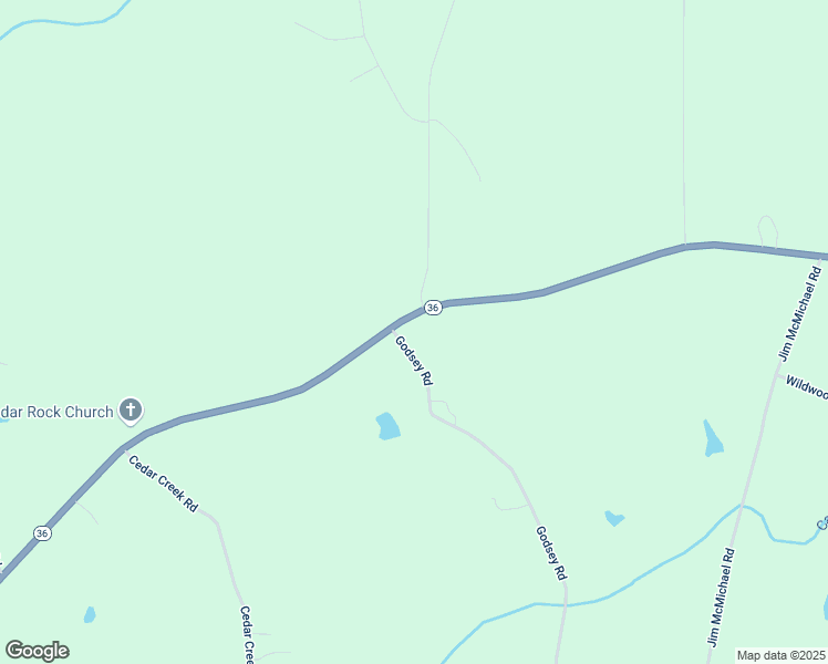 map of restaurants, bars, coffee shops, grocery stores, and more near 105 Godsey Road in Jackson