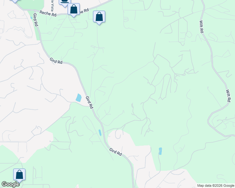 map of restaurants, bars, coffee shops, grocery stores, and more near 2957 Canonita Drive in Fallbrook