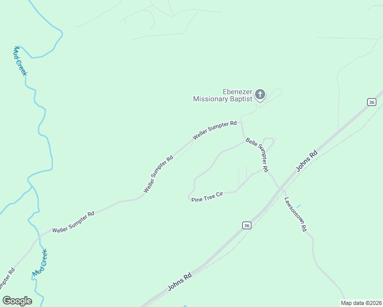 map of restaurants, bars, coffee shops, grocery stores, and more near 9154 Weller Sumpter Road in Jefferson County