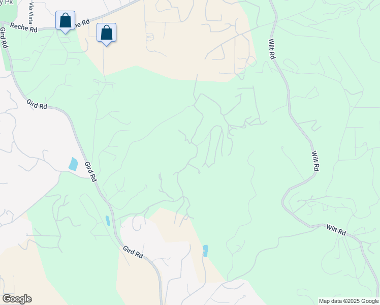 map of restaurants, bars, coffee shops, grocery stores, and more near 3240 Vía Del Cielo in Fallbrook