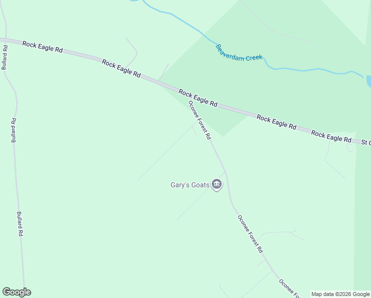 map of restaurants, bars, coffee shops, grocery stores, and more near 123 Eagle View Drive in Monticello