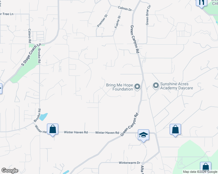 map of restaurants, bars, coffee shops, grocery stores, and more near 1902 Quiet Ranch Road in Fallbrook