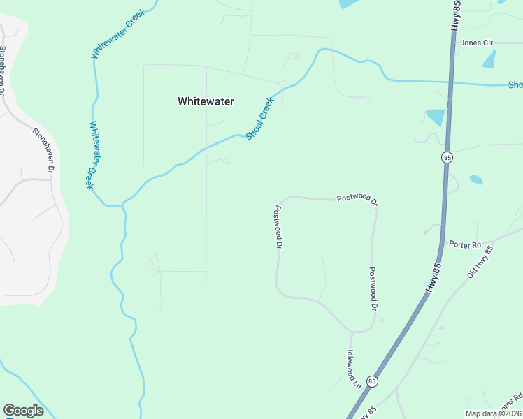 map of restaurants, bars, coffee shops, grocery stores, and more near 345 Postwood Drive in Fayetteville