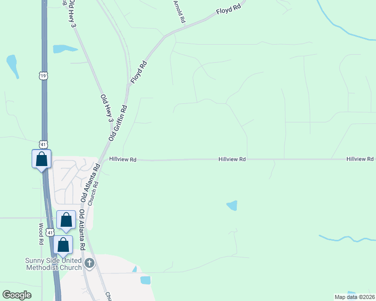 map of restaurants, bars, coffee shops, grocery stores, and more near 285 Hillview Road in Hampton