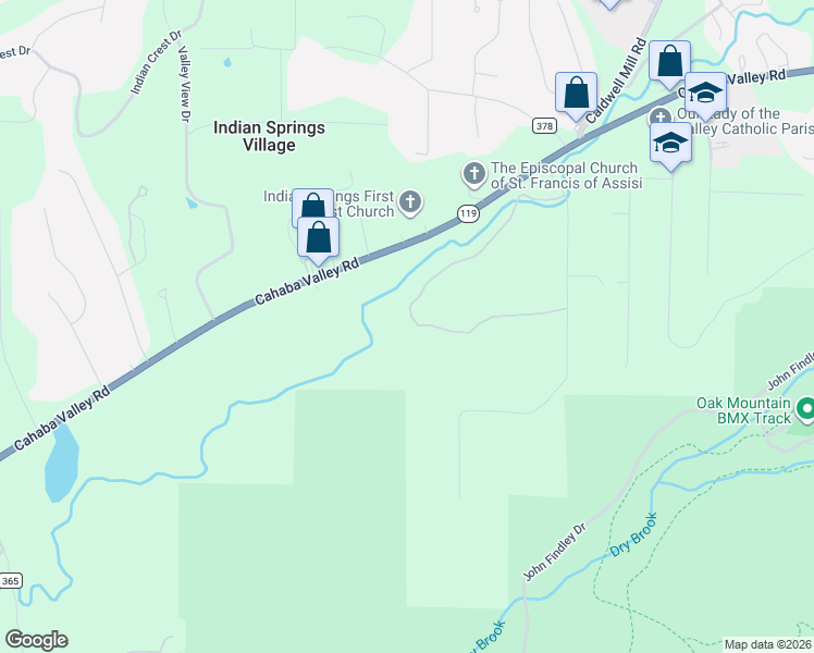 map of restaurants, bars, coffee shops, grocery stores, and more near 500 Resting South Road in Pelham