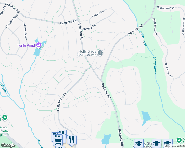 map of restaurants, bars, coffee shops, grocery stores, and more near 212 Bella Rosa in Peachtree City