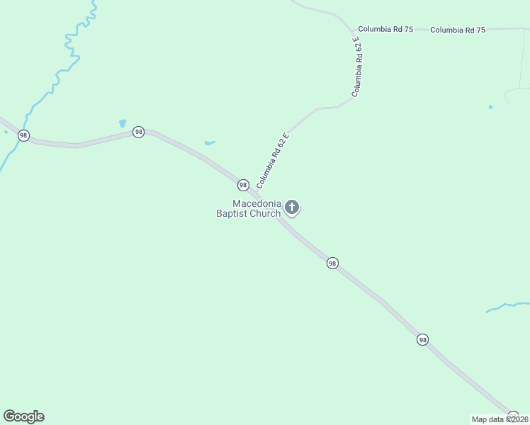 map of restaurants, bars, coffee shops, grocery stores, and more near 7165 Highway 98 in Magnolia