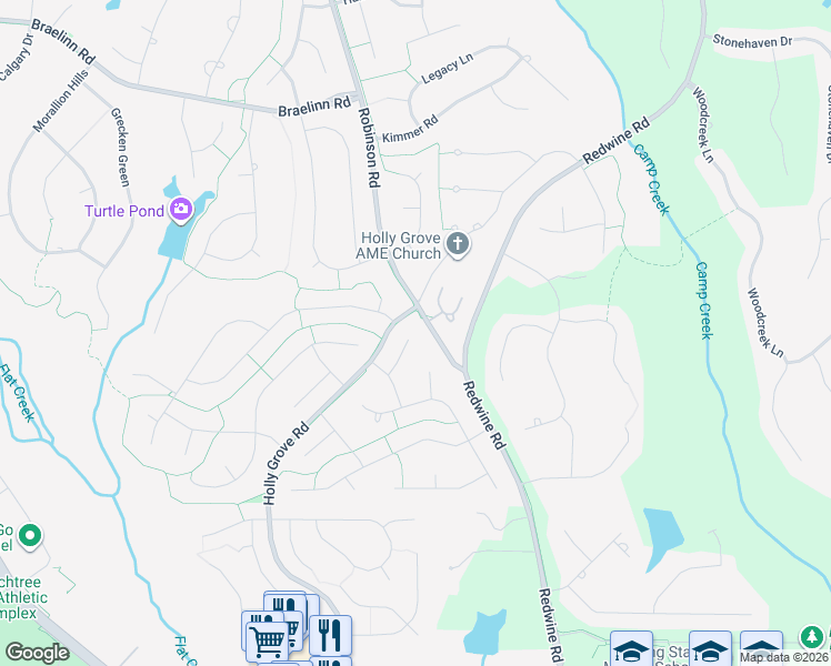map of restaurants, bars, coffee shops, grocery stores, and more near 212 Bella Rosa in Peachtree City