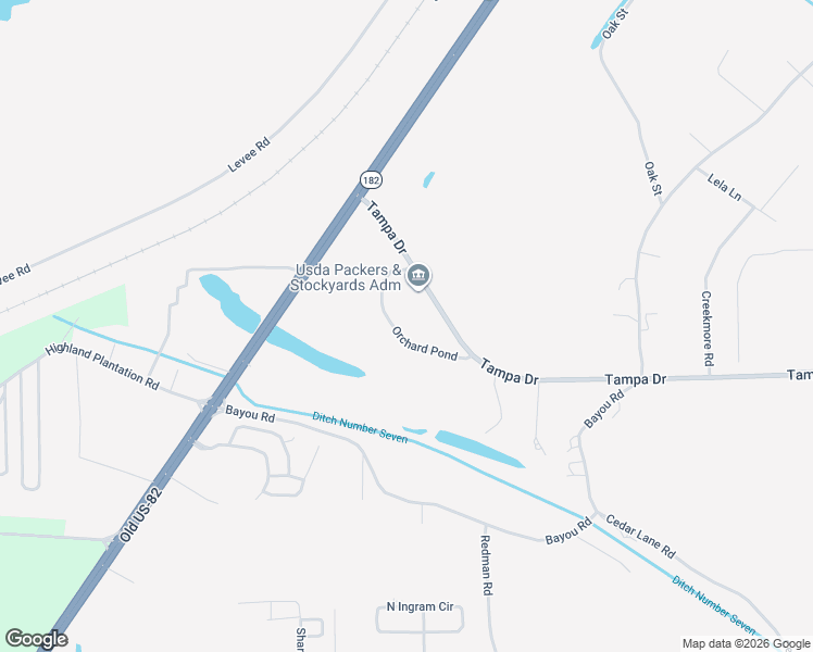 map of restaurants, bars, coffee shops, grocery stores, and more near 913 Tampa Drive in Greenville
