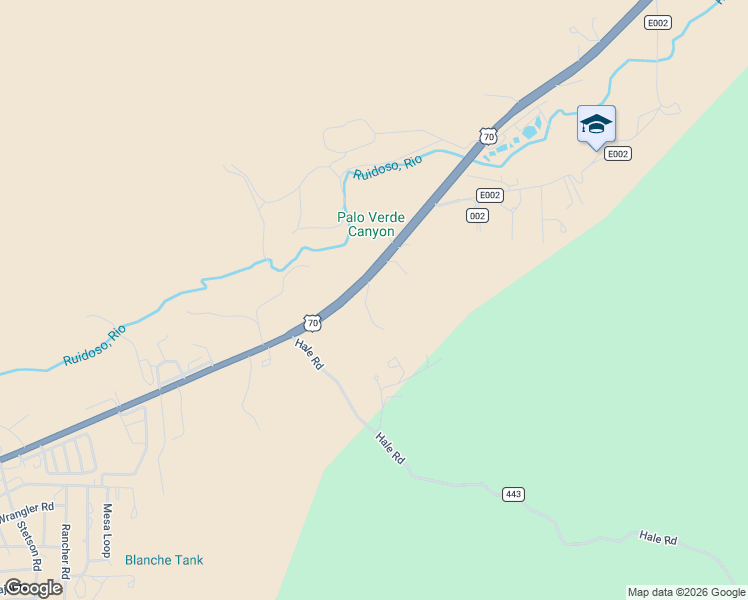 map of restaurants, bars, coffee shops, grocery stores, and more near 26620 U.S. 70 in Ruidoso Downs