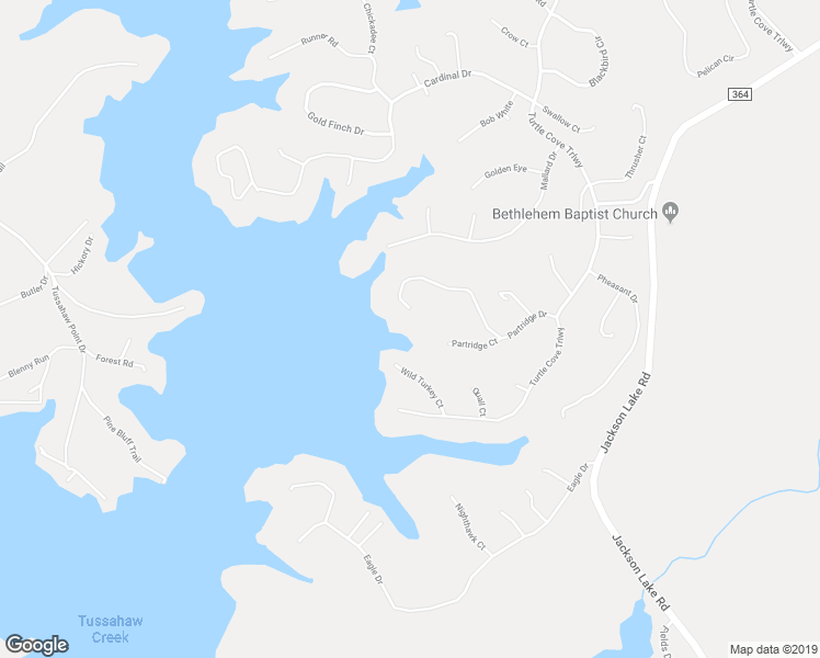 map of restaurants, bars, coffee shops, grocery stores, and more near 536 Partridge Drive in Monticello