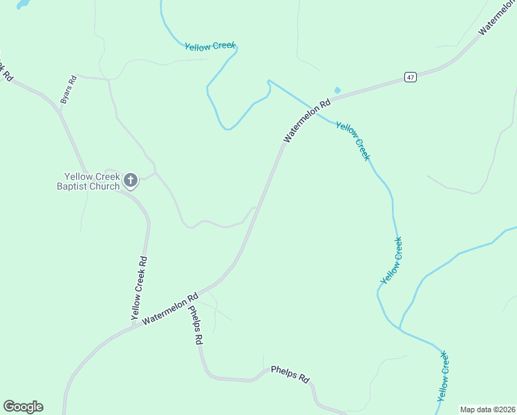 map of restaurants, bars, coffee shops, grocery stores, and more near 14767 Watermelon Road in Tuscaloosa