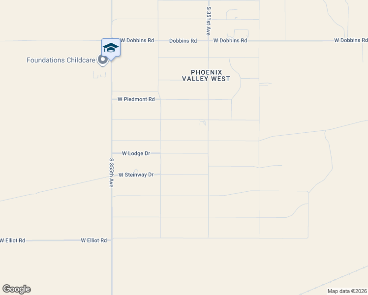 map of restaurants, bars, coffee shops, grocery stores, and more near 35146 West Lodge Drive in Arlington