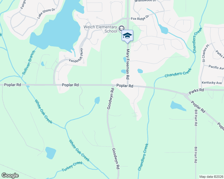 map of restaurants, bars, coffee shops, grocery stores, and more near 17 Goodwyn Road in Newnan