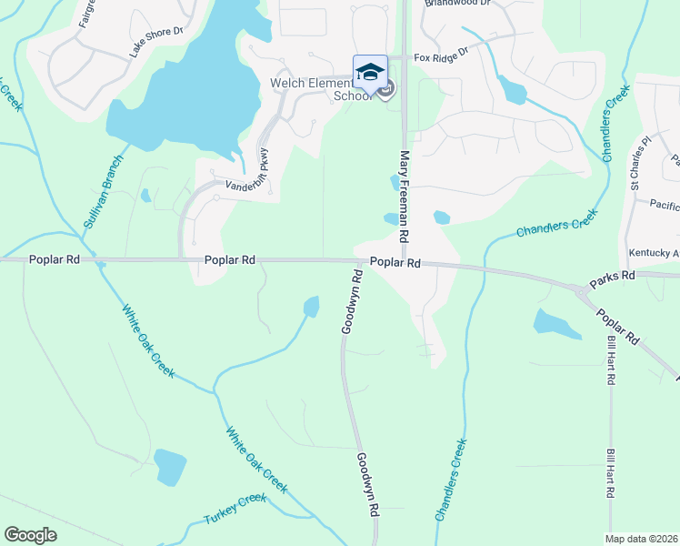 map of restaurants, bars, coffee shops, grocery stores, and more near 17 Goodwyn Road in Newnan