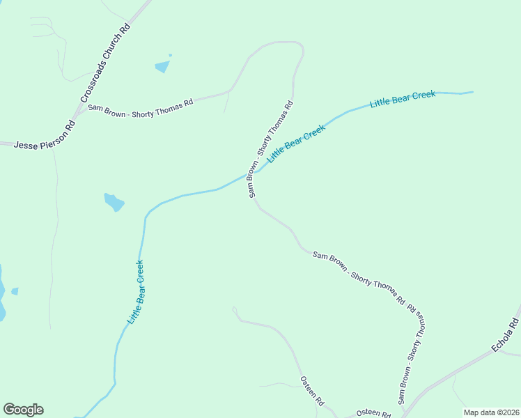 map of restaurants, bars, coffee shops, grocery stores, and more near Sam Brown - Shorty Thomas Road in Pickens County