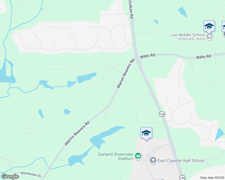 map of restaurants, bars, coffee shops, grocery stores, and more near 665 Marion Beavers Road in Sharpsburg