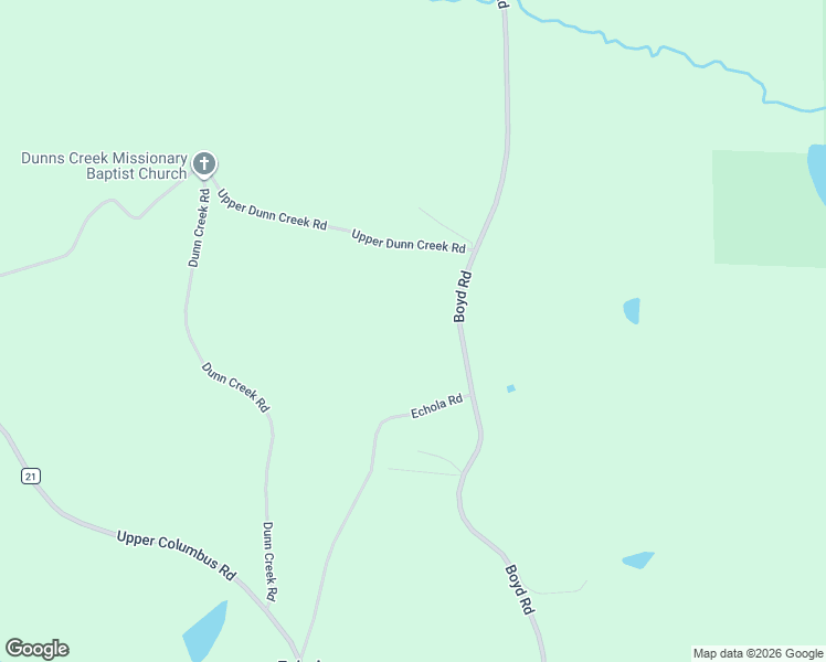 map of restaurants, bars, coffee shops, grocery stores, and more near 16290 Boyd Road in Elrod