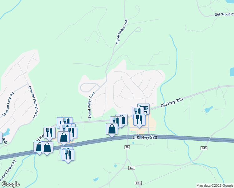 map of restaurants, bars, coffee shops, grocery stores, and more near 572 Polo Way in Chelsea