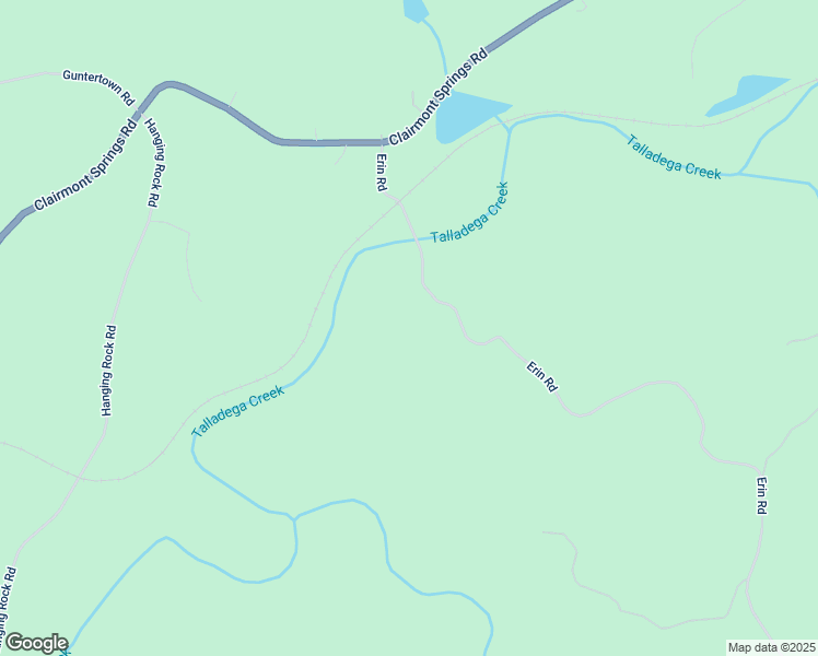 map of restaurants, bars, coffee shops, grocery stores, and more near 4065 Erin Road in Lineville