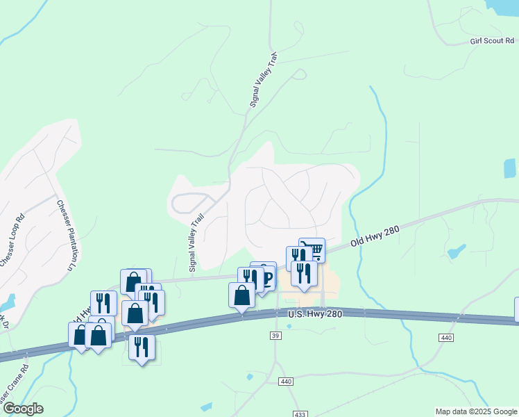 map of restaurants, bars, coffee shops, grocery stores, and more near 501 Polo Way in Chelsea