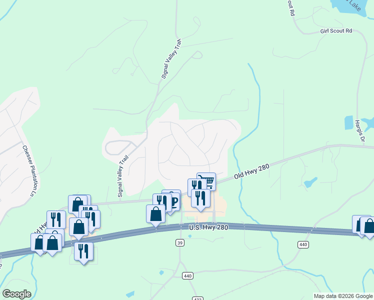 map of restaurants, bars, coffee shops, grocery stores, and more near 177 Polo Field Way in Chelsea