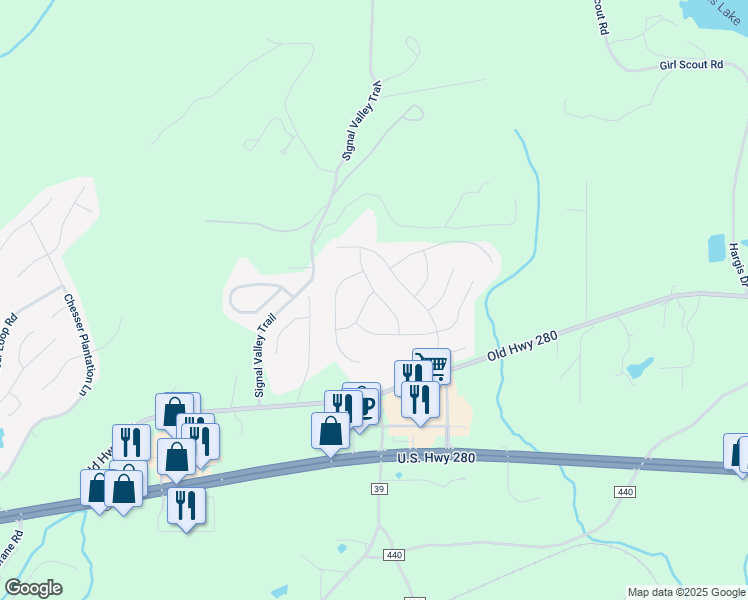 map of restaurants, bars, coffee shops, grocery stores, and more near 501 Polo Way in Chelsea