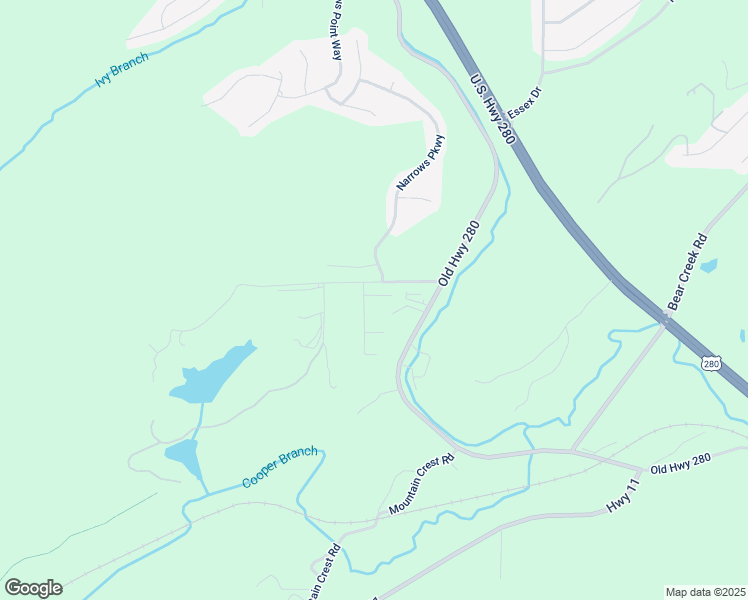 map of restaurants, bars, coffee shops, grocery stores, and more near 1313 Narrows Point Bend in Birmingham