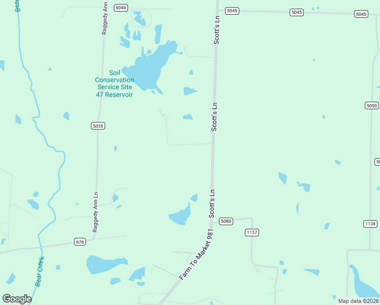 map of restaurants, bars, coffee shops, grocery stores, and more near 4048 Farm to Market Road 981 in Leonard