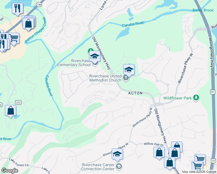 map of restaurants, bars, coffee shops, grocery stores, and more near 1925 Arbor Ct in Birmingham